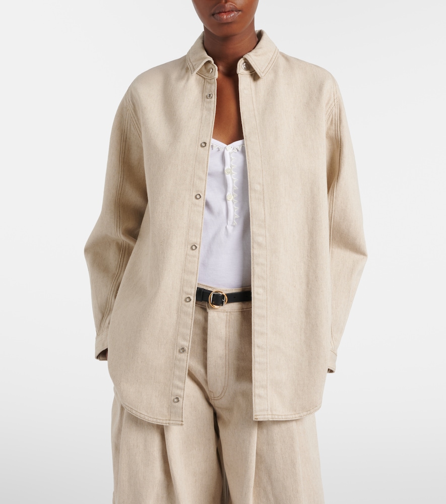 Jacquemus Amelo de-Nîmes denim shirt