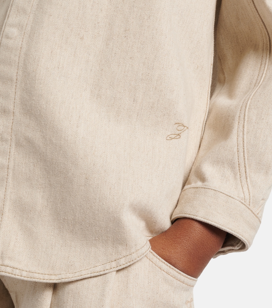  Jacquemus Jacquemus Camisa Amelo De-nîmes De Denim 