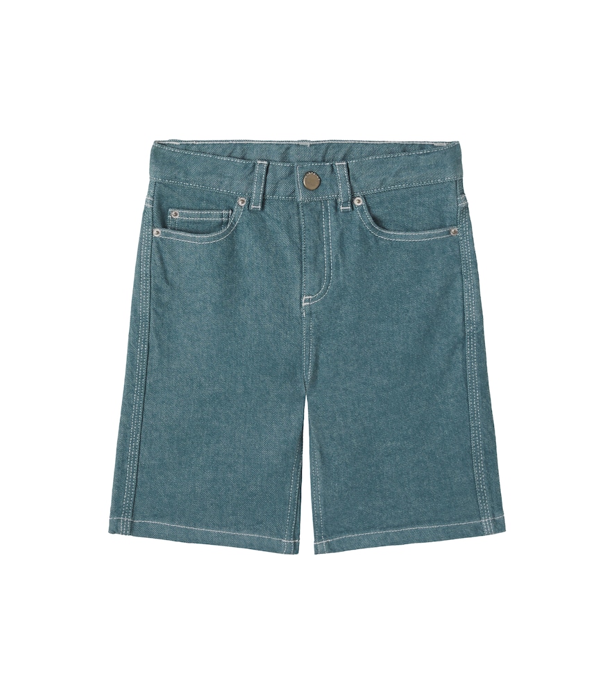 Bonpoint Blue Elvio Denim Bermuda Shorts Y Size 10 - Mytheresa