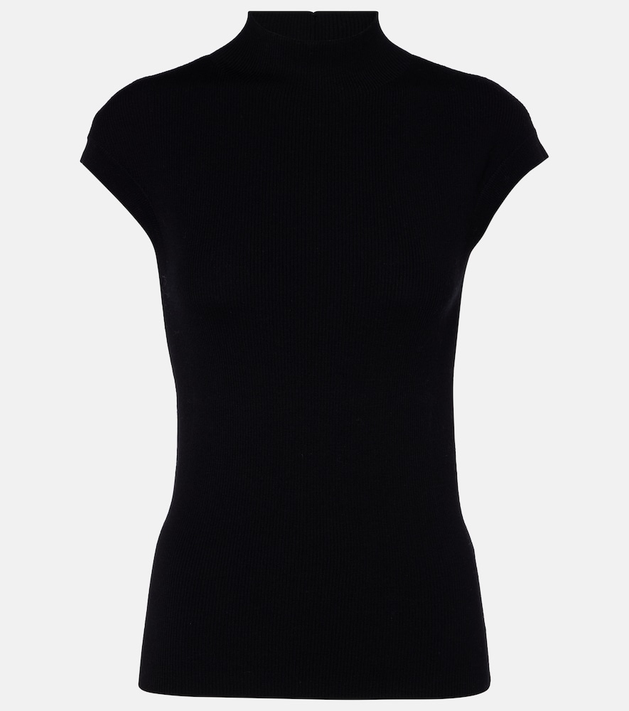 Jardin des Orangers Ribbed-knit virgin wool top