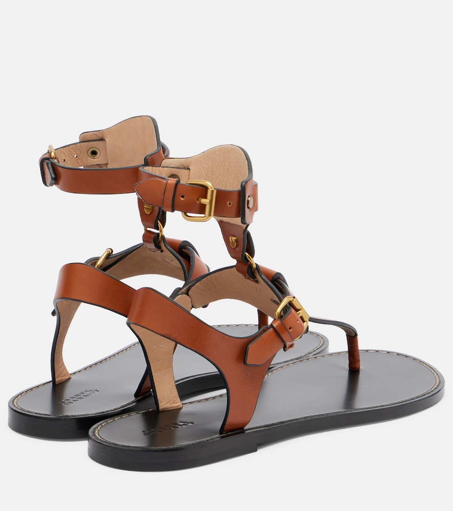 Isabel Marant Isabel Marant Sandalen Eveena Aus Leder 