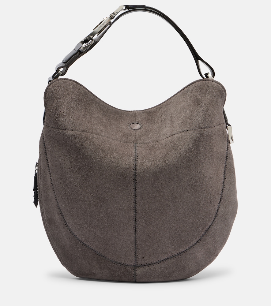 Lemaire Sac Quiver Clip Medium en daim 1090 €