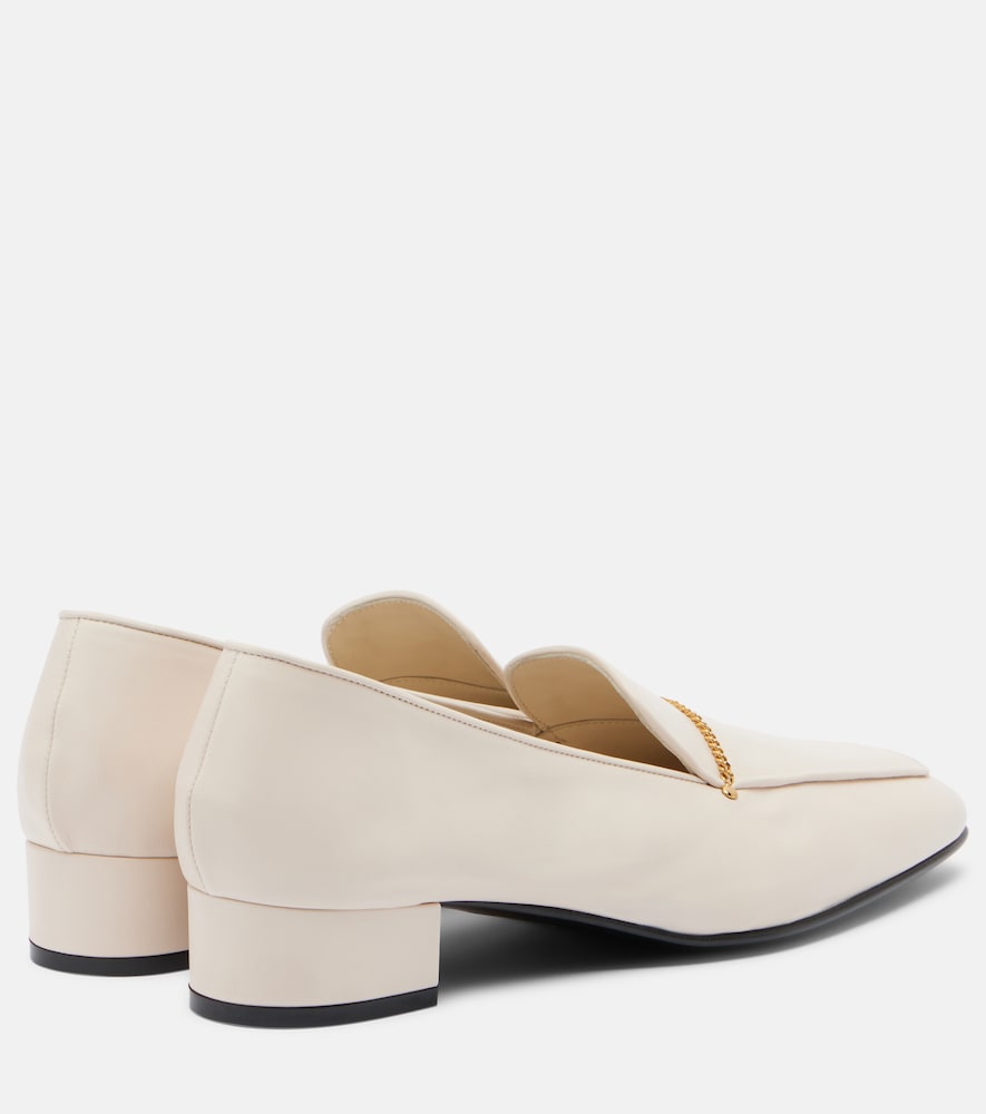  Herbert Levine Herbert Levine Fair And Square Leather Loafer Pumps 