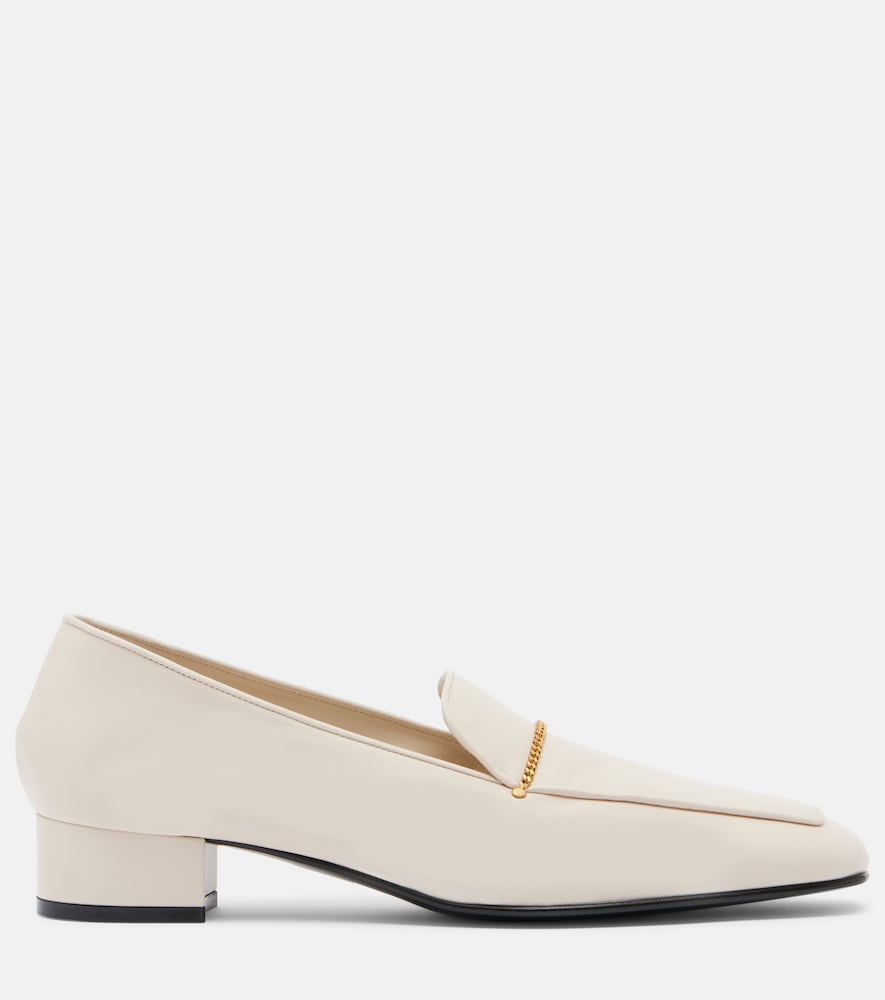  Herbert Levine Herbert Levine Fair And Square Leather Loafer Pumps 
