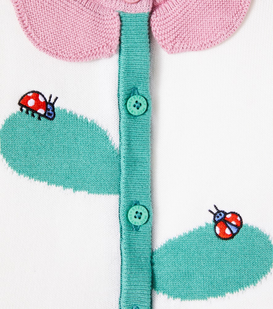 Stella Mccartney Kids Stella Mccartney Kids Baby Cardigan Aus Baumwolle 