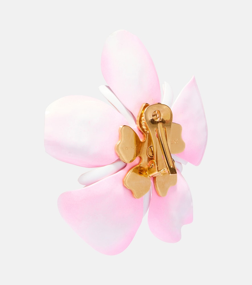  Chloe Chloé Pendientes De Clip Florales 