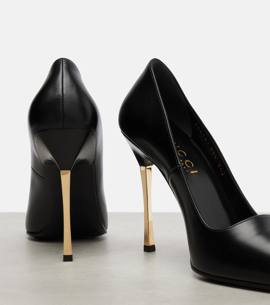 Bombshell 120 Leather Pumps