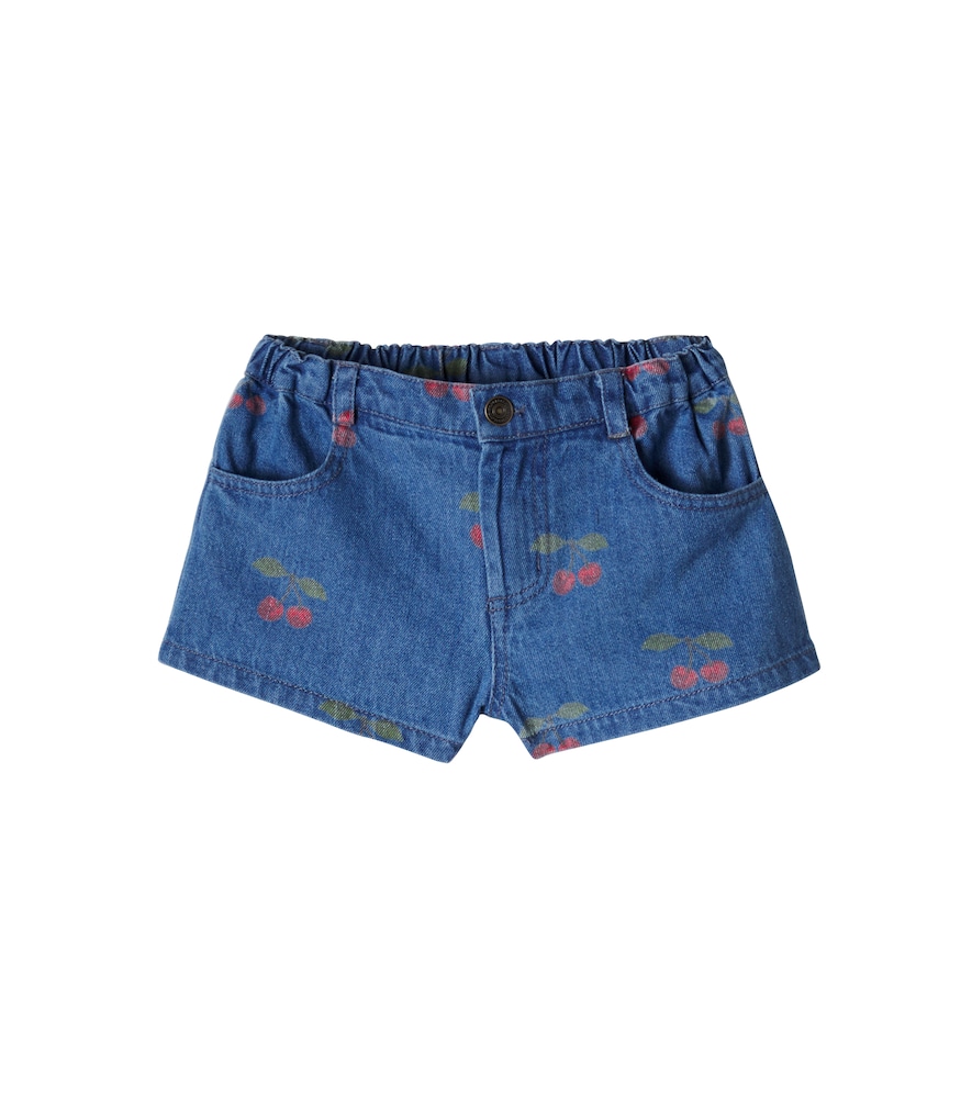 Konges Slojd Blue Magot Printed Denim Shorts Y Size 3 - Mytheresa