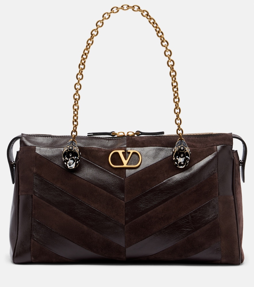 Valentino Garavani Panthea Medium leather shoulder bag