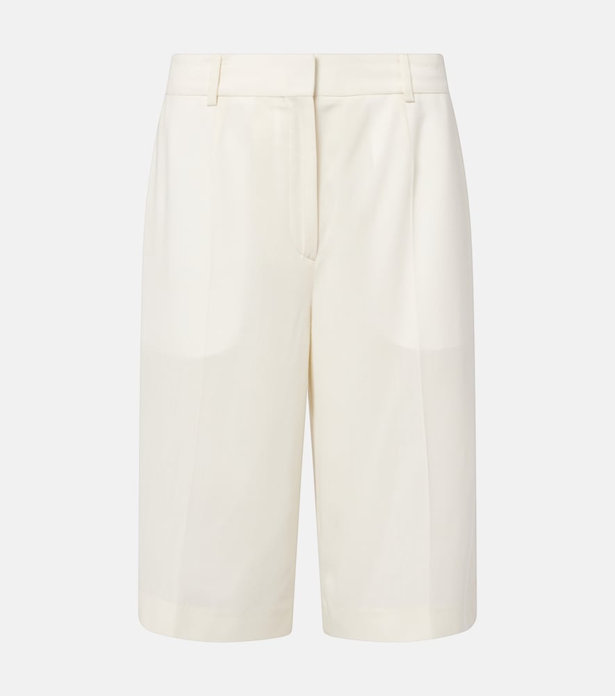 Toteme Semi-sheer Bermuda shorts