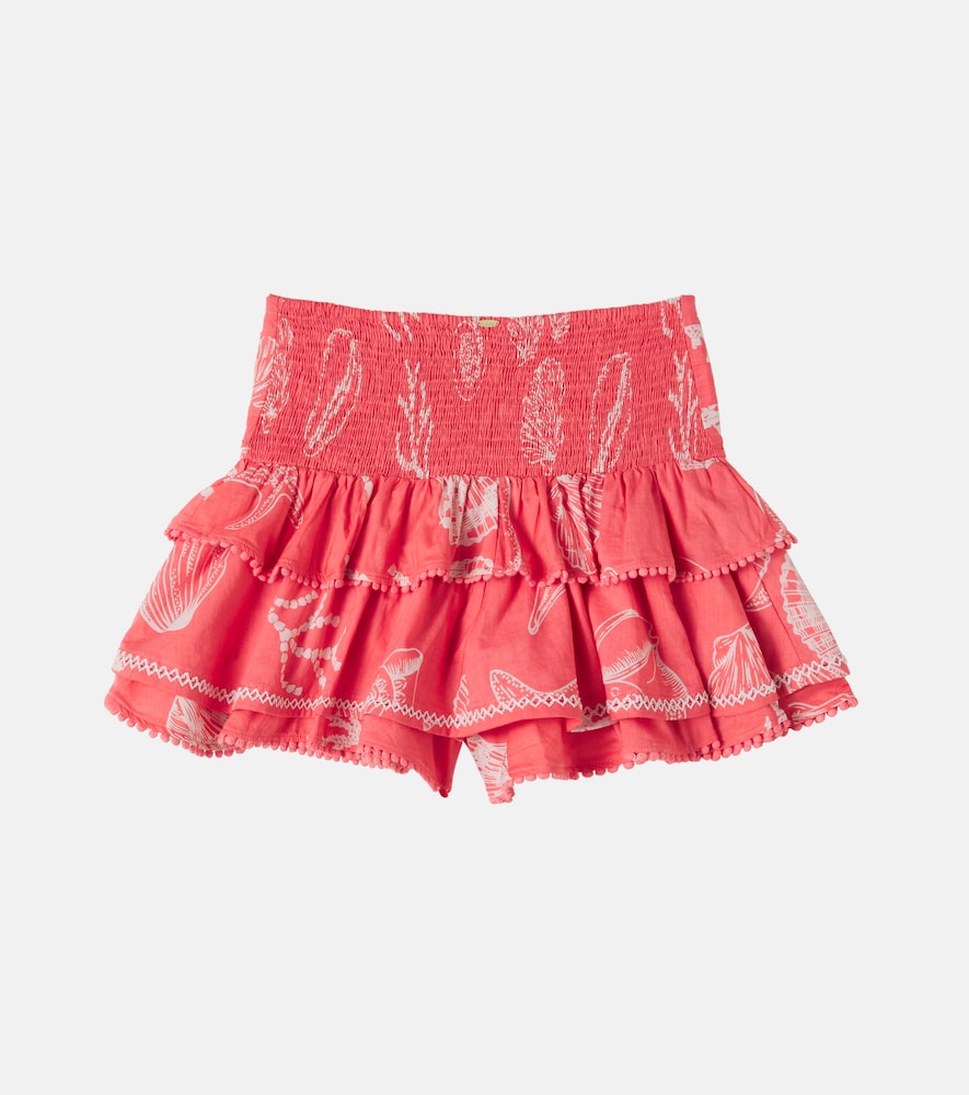  Poupette St Barth Kids Poupette St Barth Kids Skort Alizee Aus Baumwolle 
