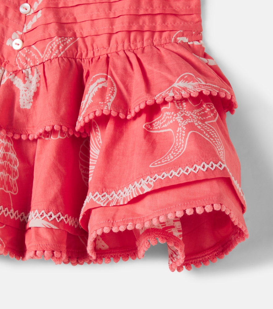  Poupette St Barth Kids Poupette St Barth Kids Skort Alizee Aus Baumwolle 