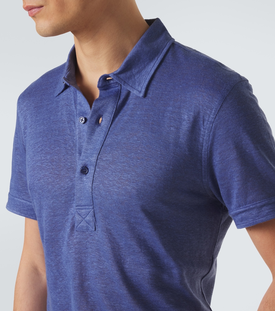  Orlebar Brown Orlebar Brown Polohemd Sebastian Aus Leinen 