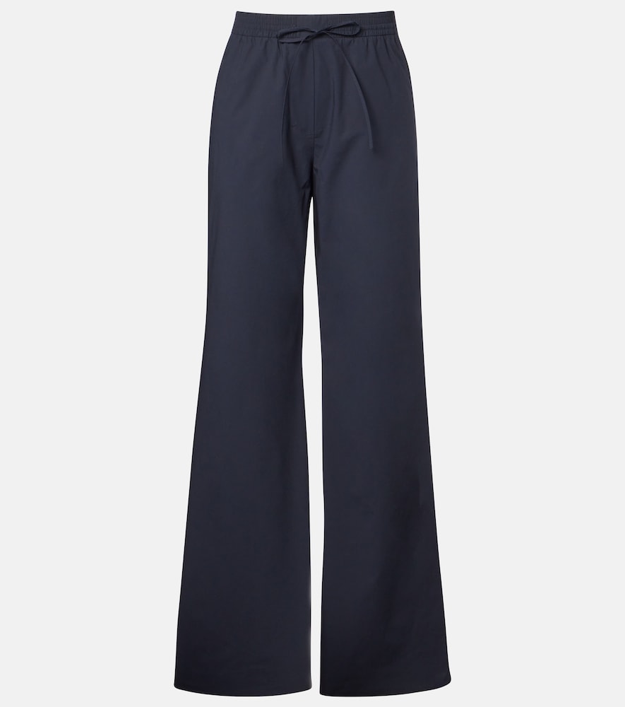 Pantaloni Poplin Power II a gamba larga in popeline di cotone