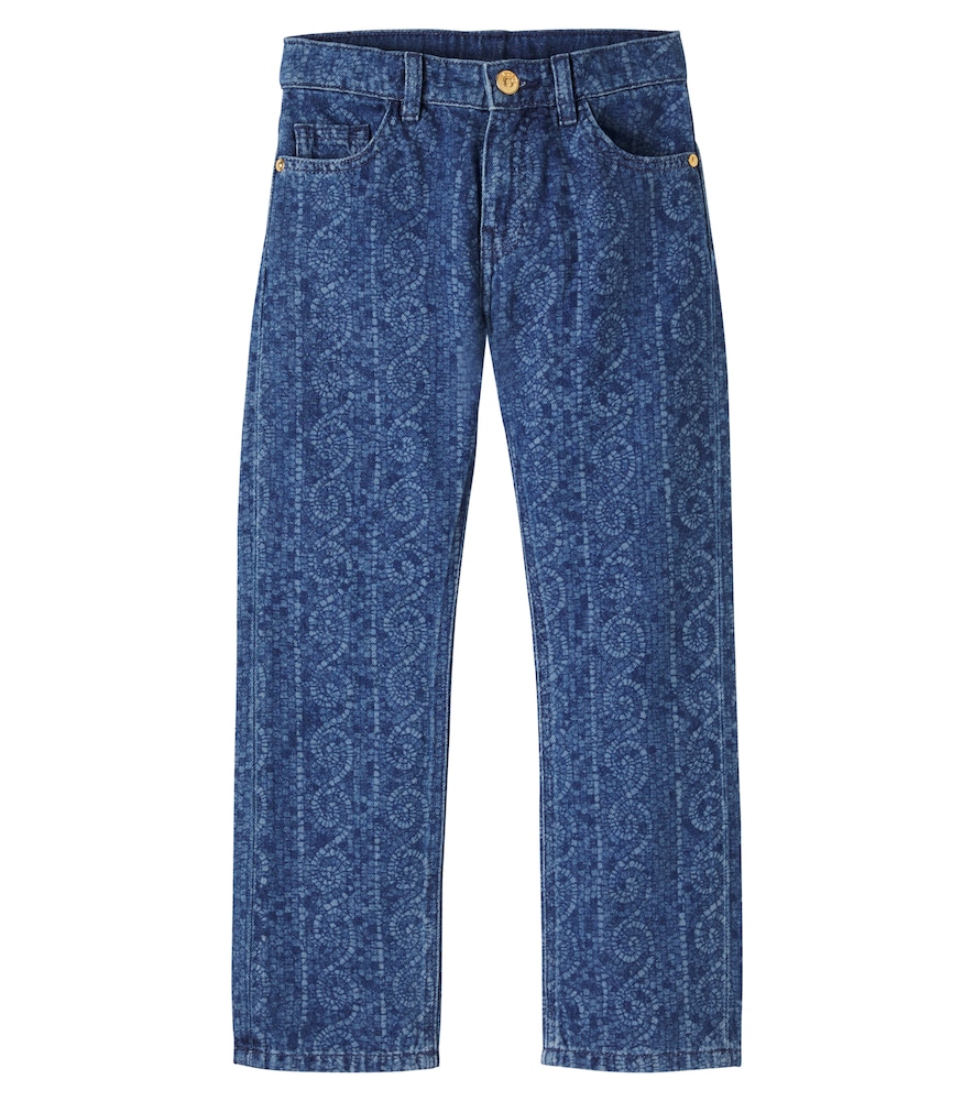 Jeans regular con stampa