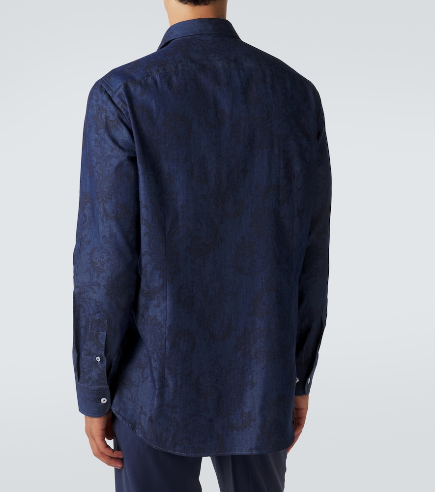 Paisley Denim Shirt