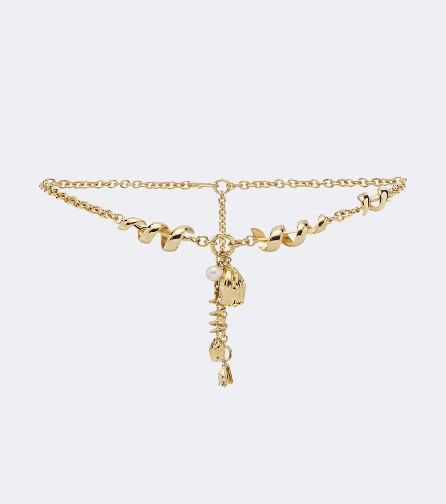 Chloé Kettengürtel mit Zierperle
