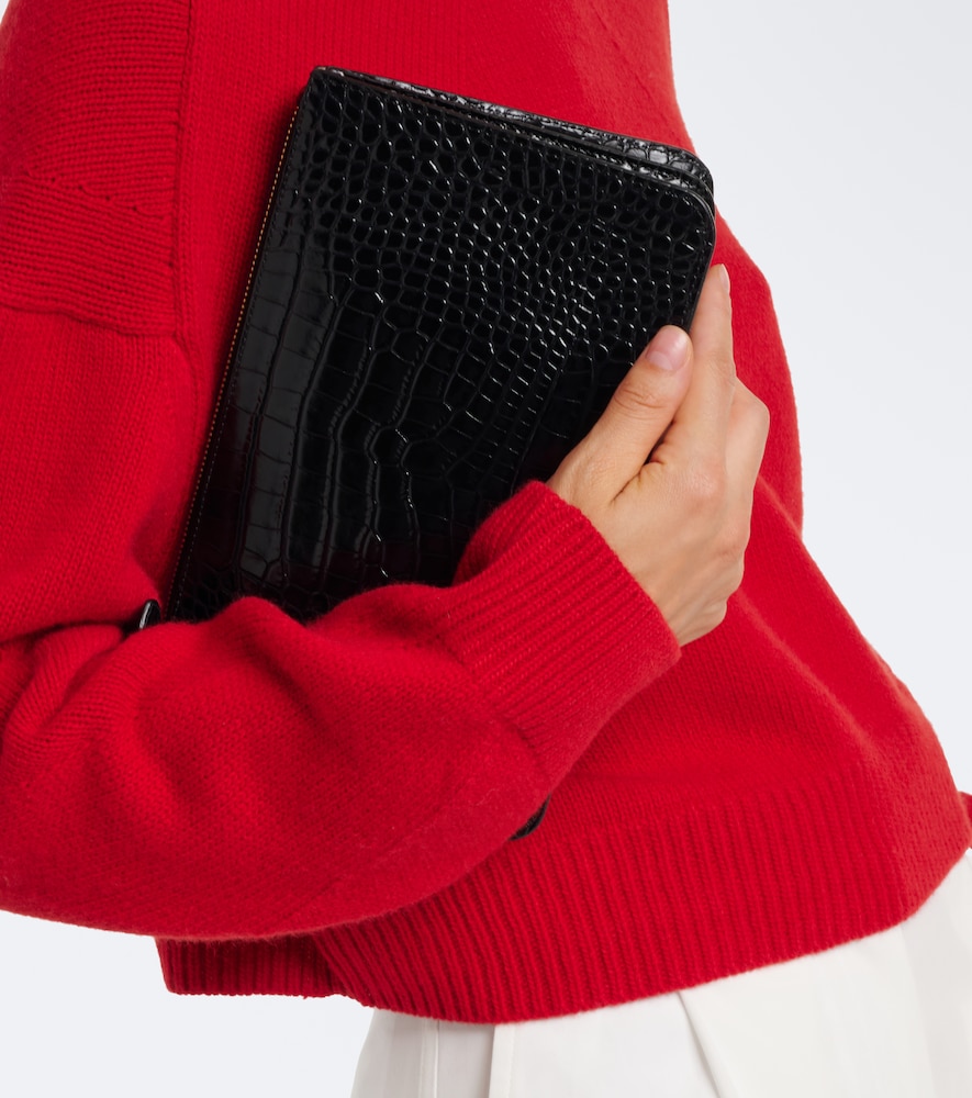 Marcela Cropped Wool And Cashmere Sweater