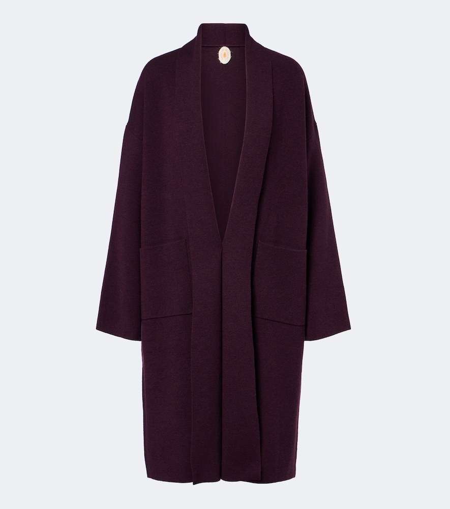 Jardin des Orangers Wool and cashmere coat