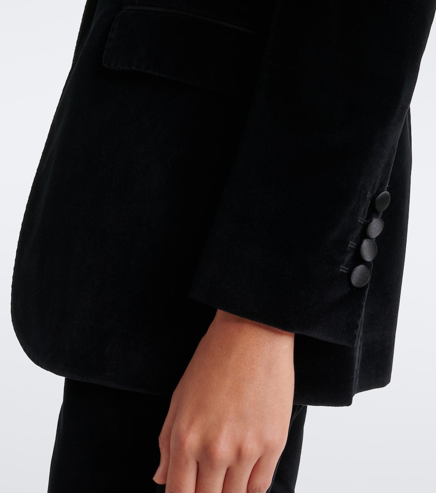 Dolce&Gabbana Cotton And Silk-Blend Velvet Tuxedo Jacket