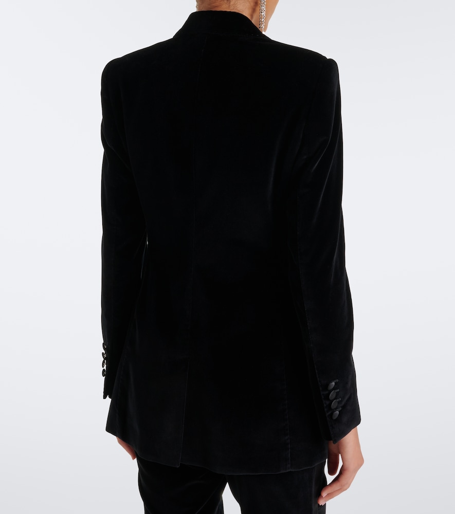 Dolce&Gabbana Cotton And Silk-Blend Velvet Tuxedo Jacket