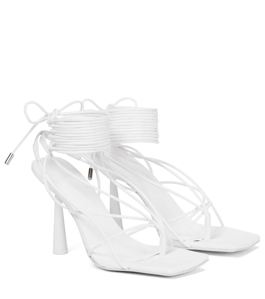 Gia Borghini Gia/Rhw Rosie 6 leather sandals