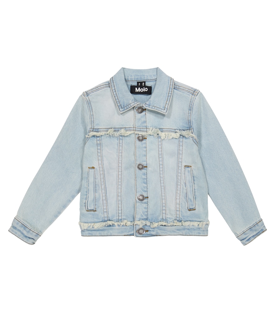 Molo Hattie frayed denim jacket