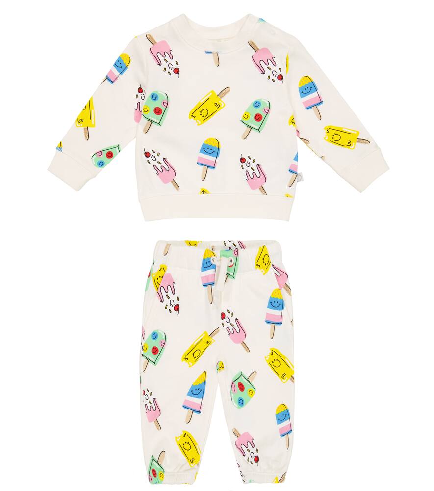 Stella McCartney Kids Baby sweatshirt and sweatpants set