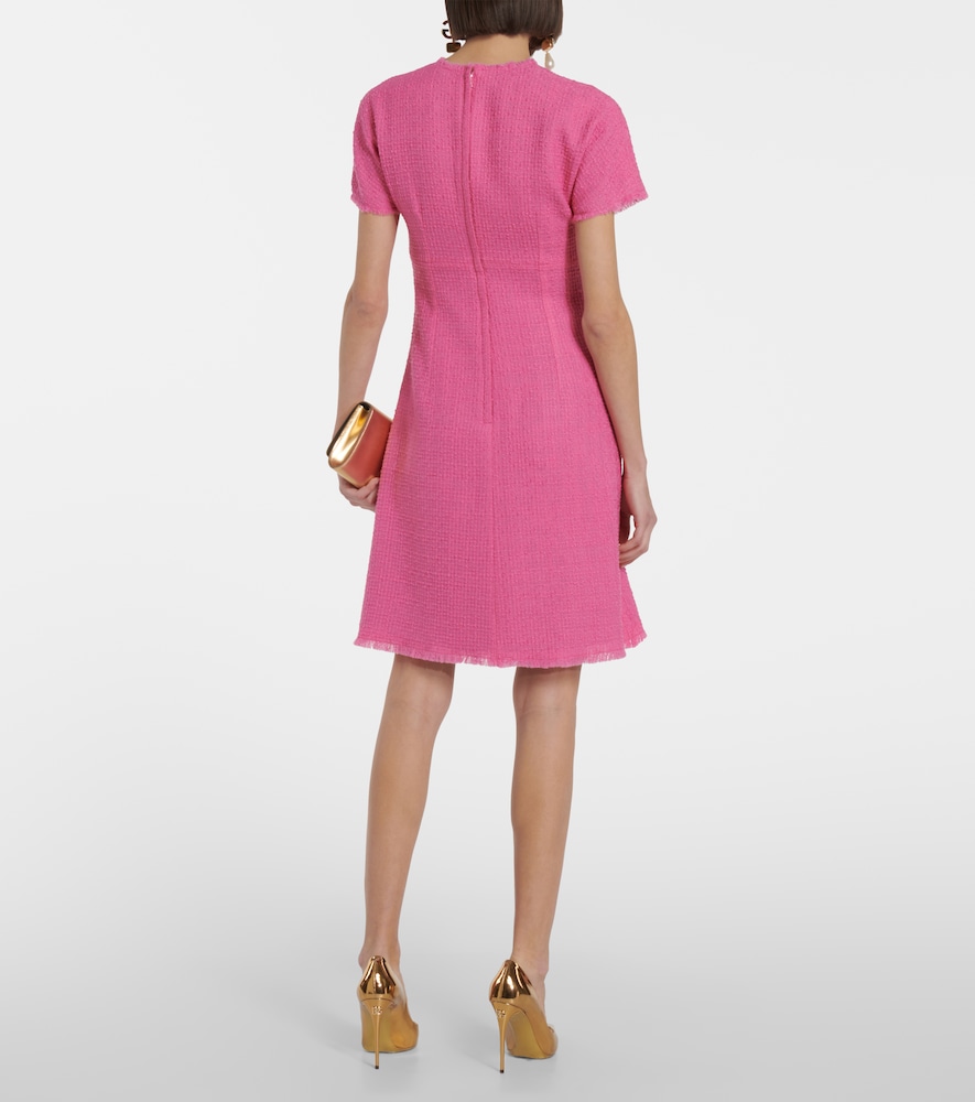  Dolce&gabbana Dolce&gabbana Minikleid Aus Einem Wollgemisch 