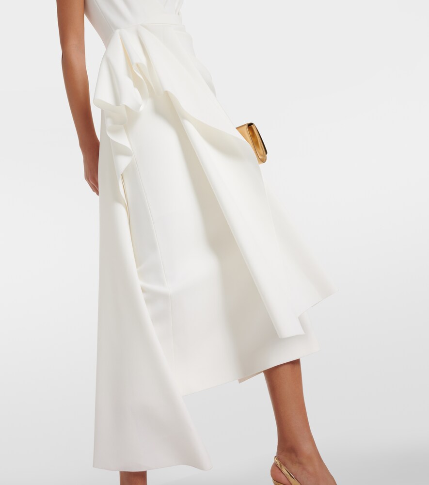  Roksanda Roksanda Calatrava Crepe Midi Dress 