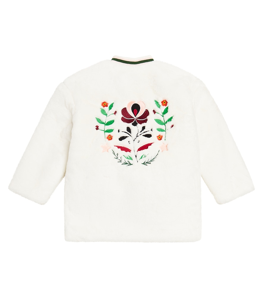  Kenzo Kids Kenzo Kids Faux Fur Coat 