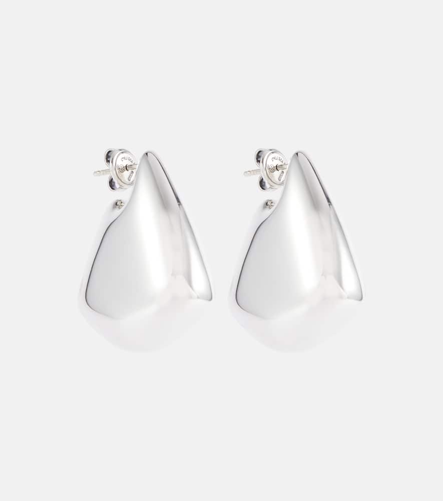 Bottega Veneta Fin Small sterling silver earrings