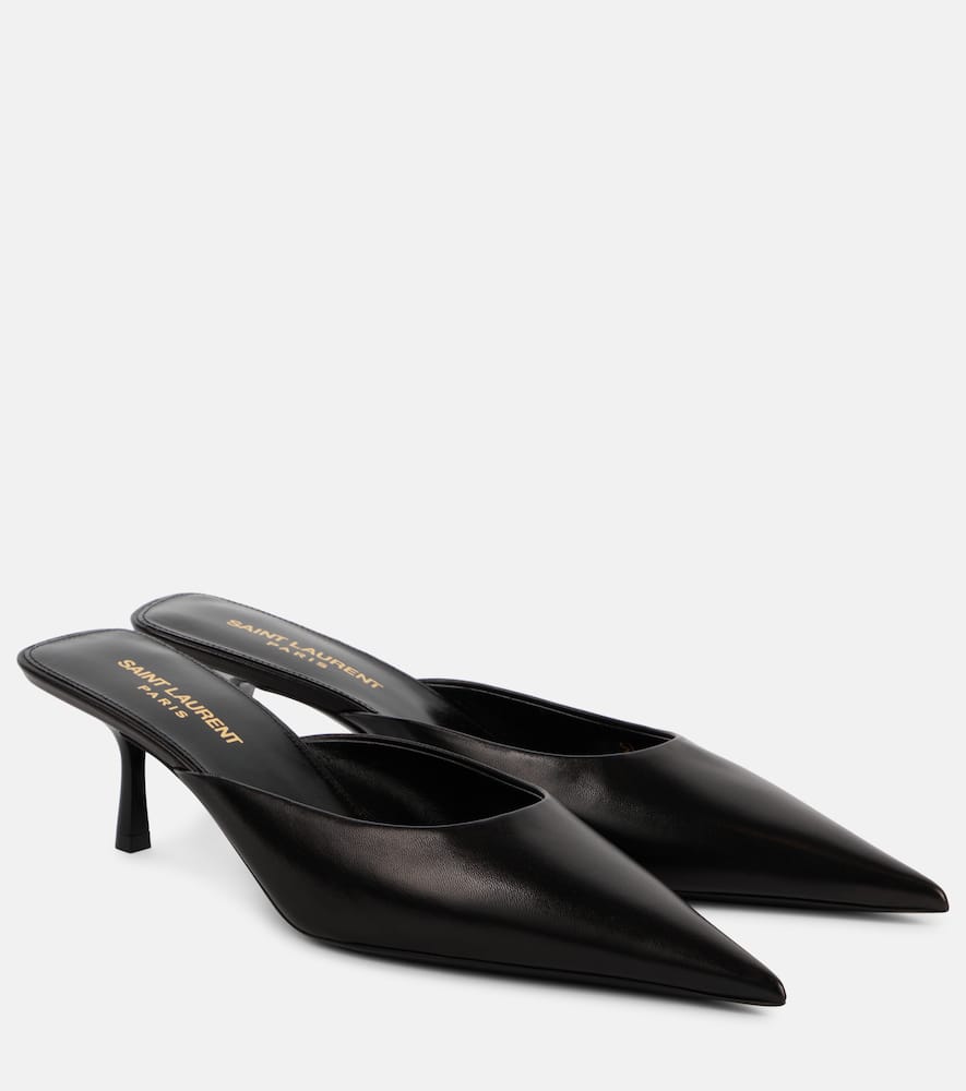Barbara 55 leather mules