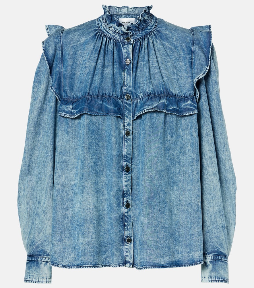 Isabel Marant Étoile Marant Etoile 'idety' Shirt In Blue