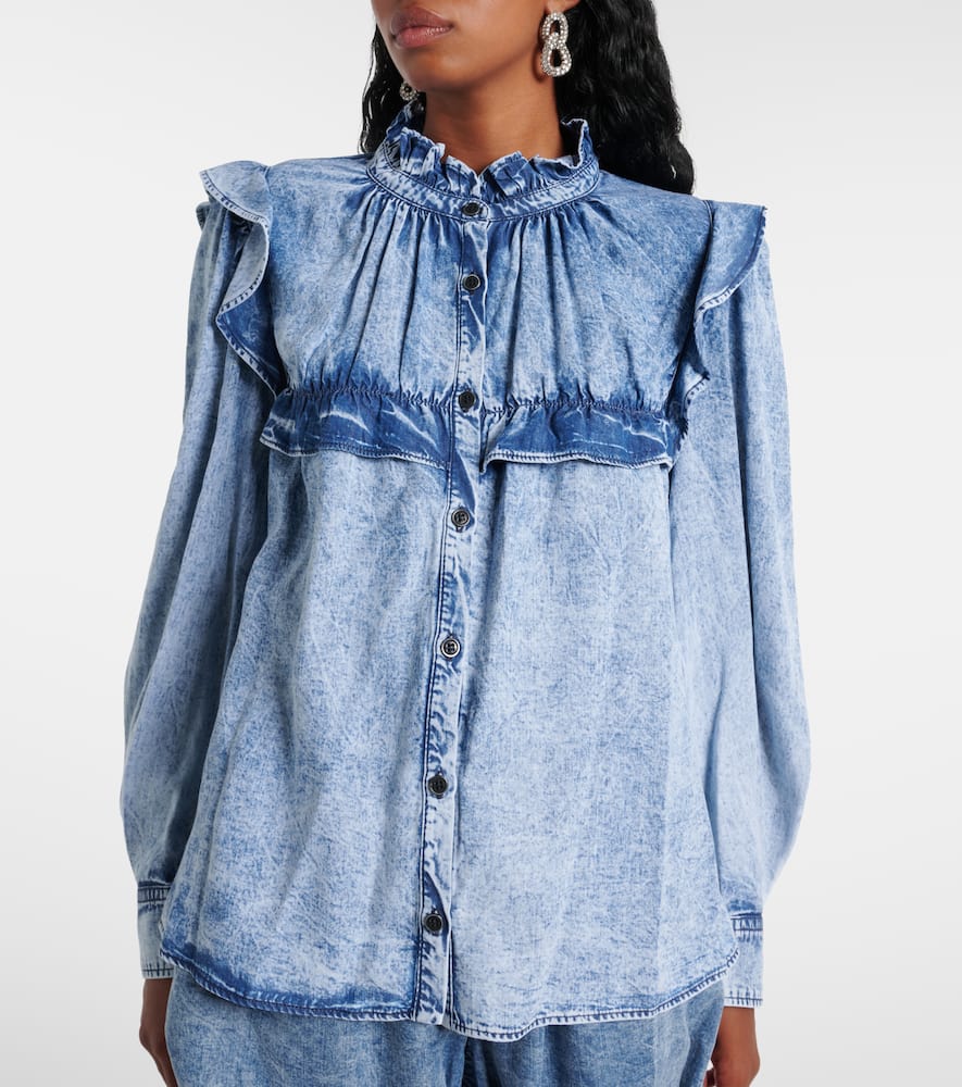 Isabel Marant Étoile Marant Etoile 'idety' Shirt In Blue