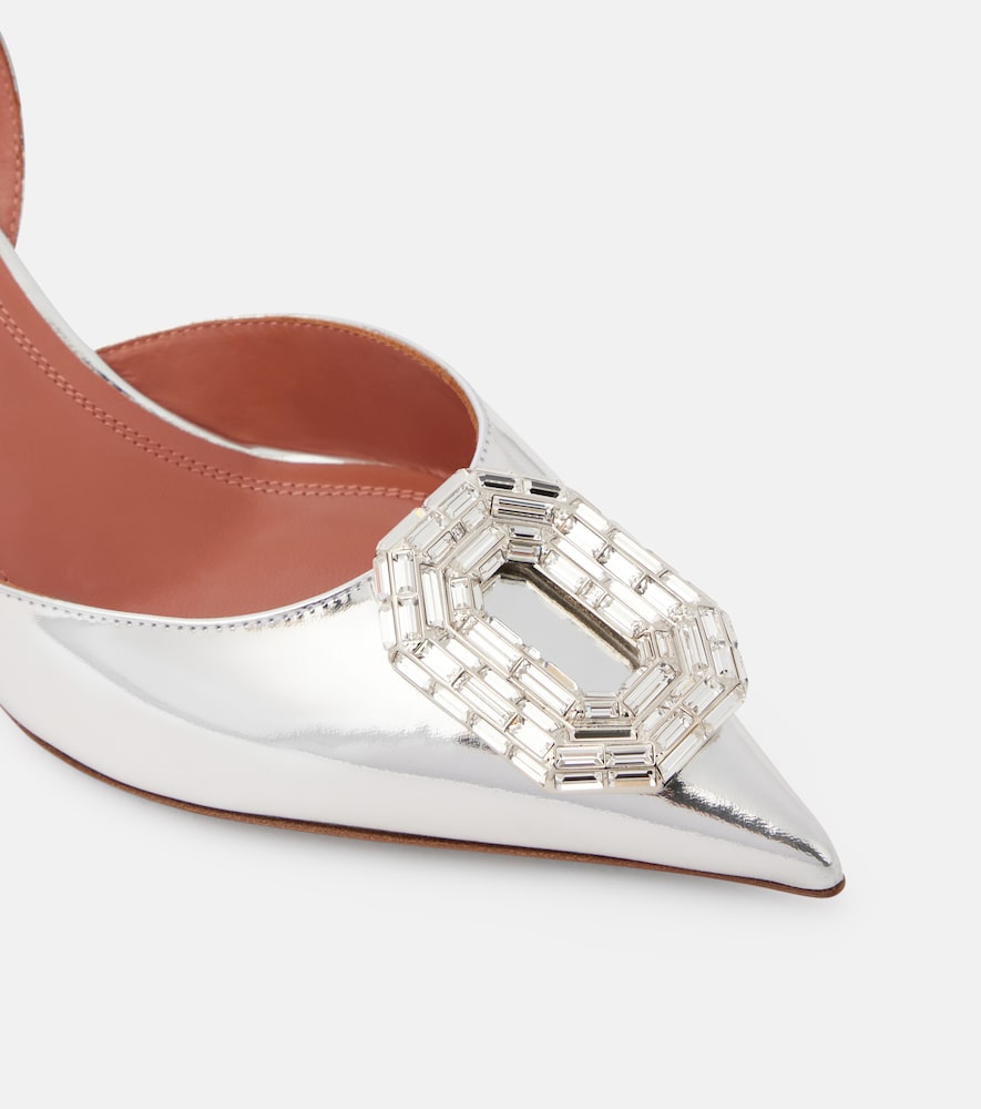  Amina Muaddi Amina Muaddi Camelia 60 Slingback Pumps 