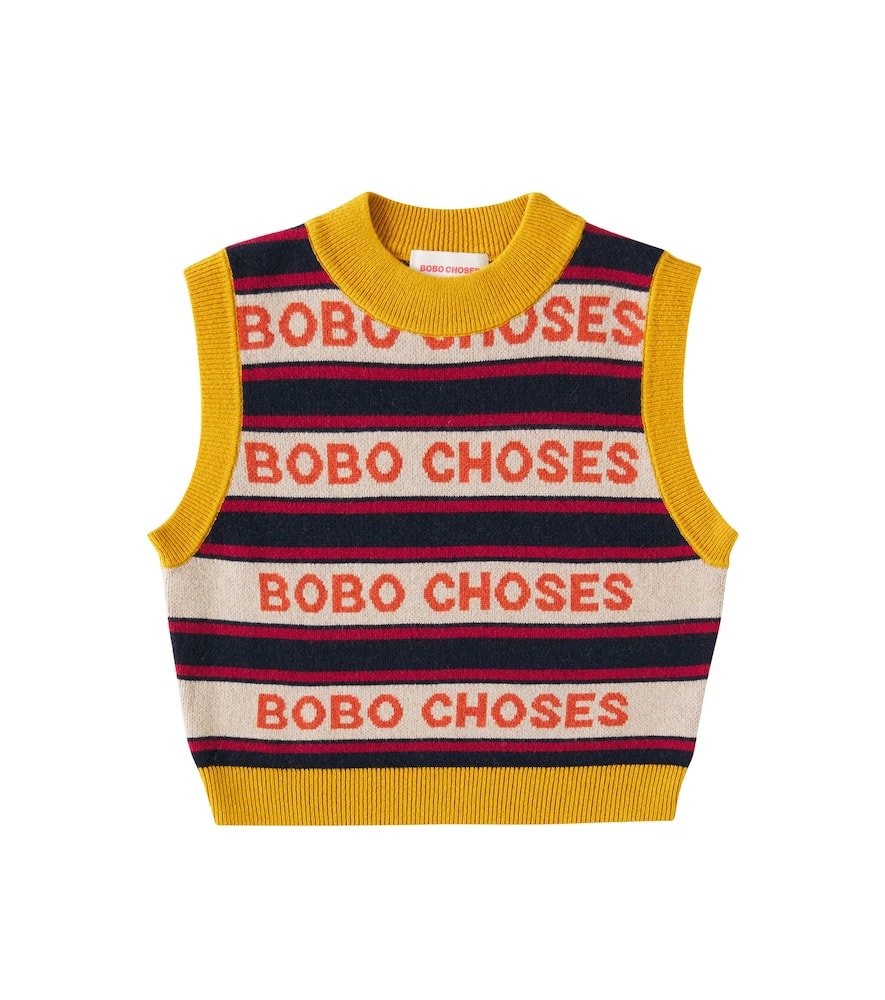 Bobo Choses Logo striped vest