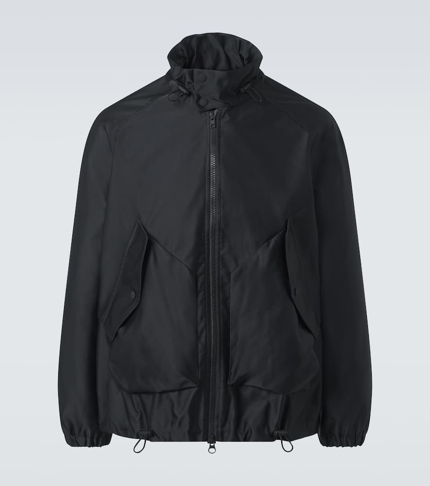 Harrington duchess satin blouson