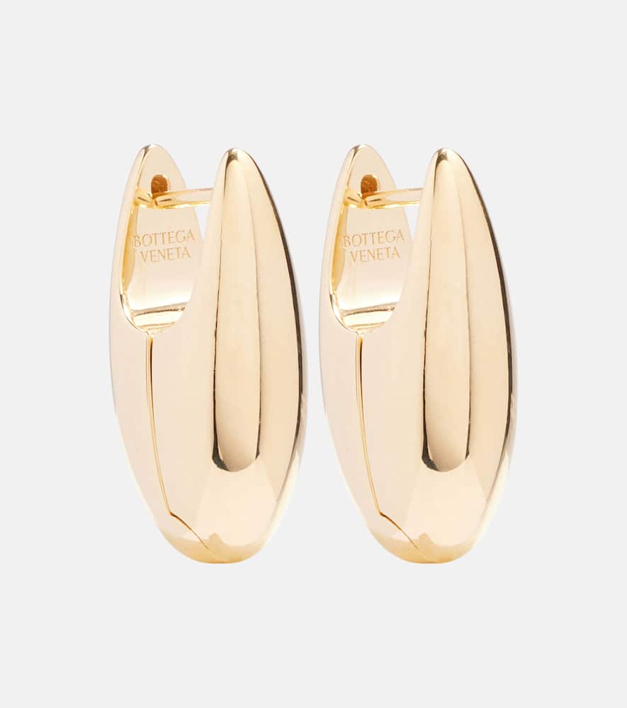18kt gold-plated sterling silver earrings