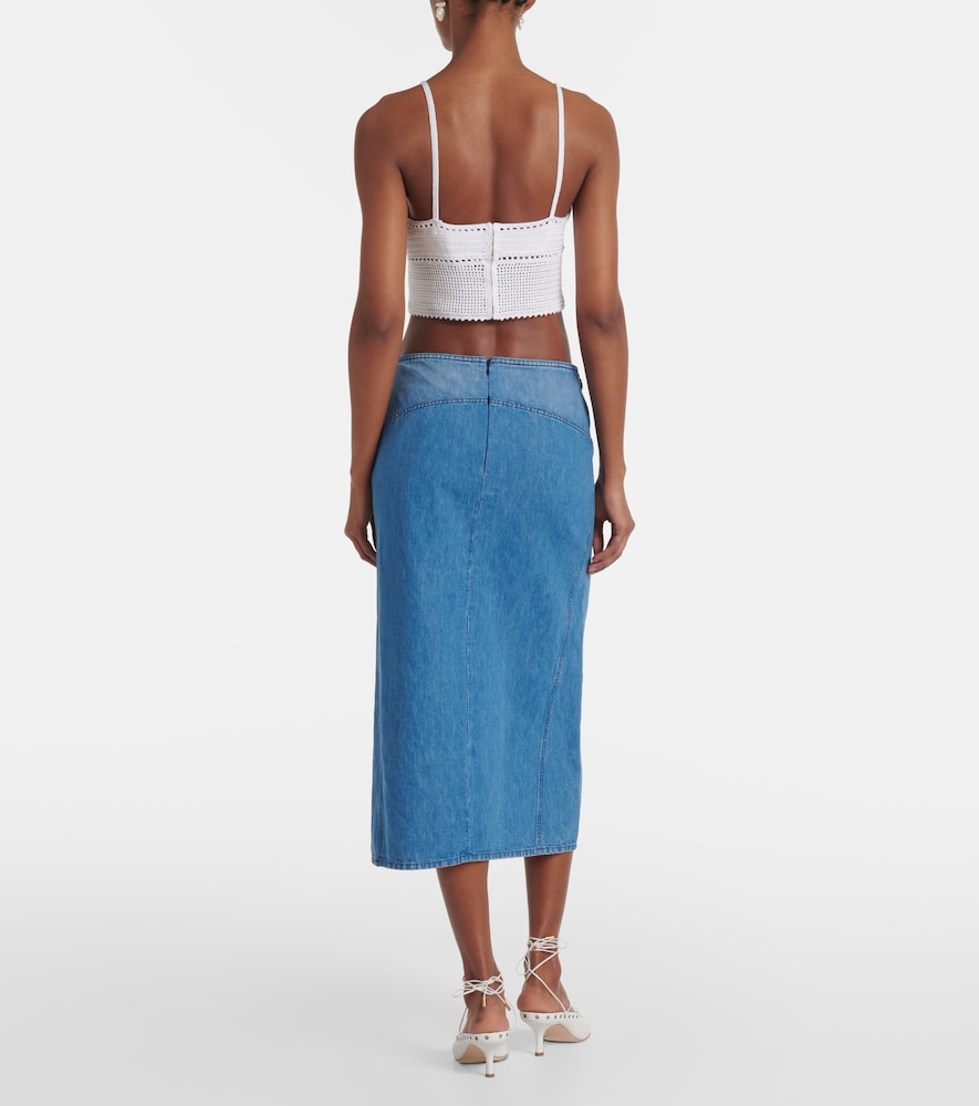  Ralph Lauren Collection Ralph Lauren Collection Cut-out Top 