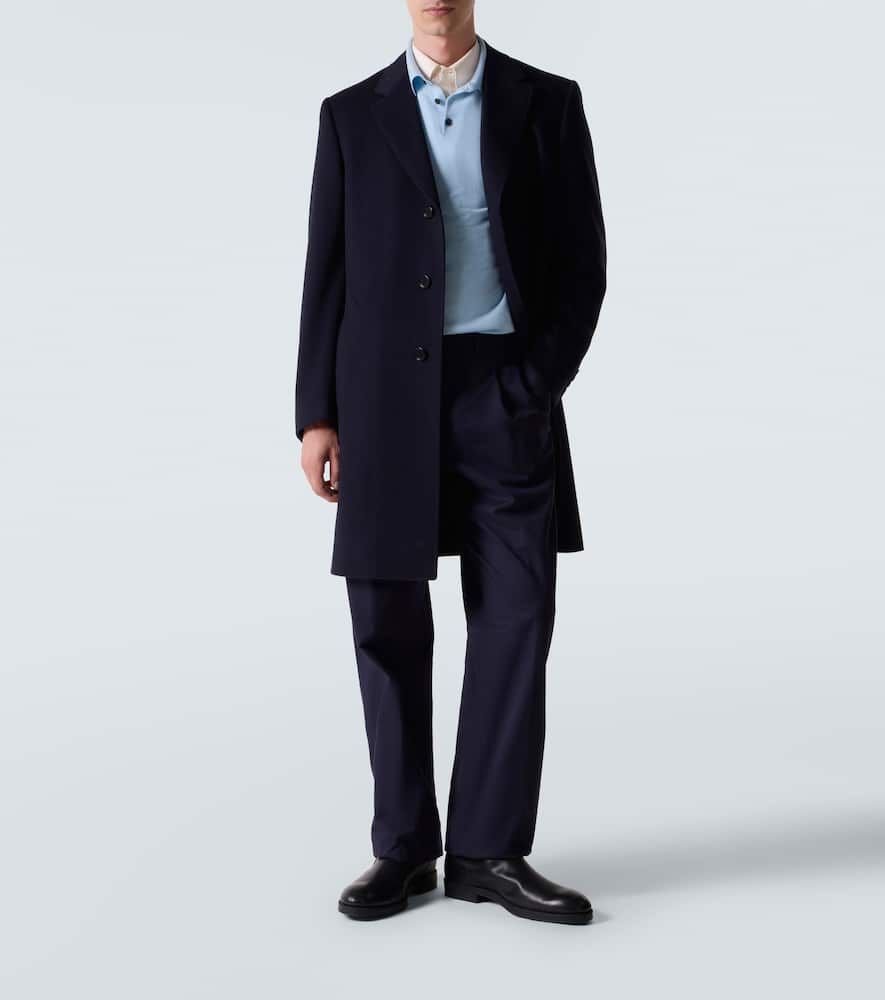 Wool overcoat