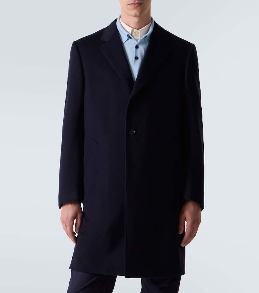 Wool overcoat