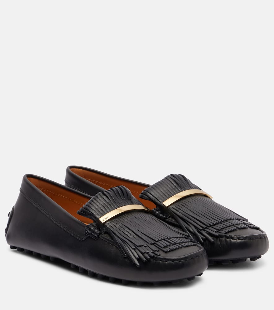 Gommino leather driving shoes