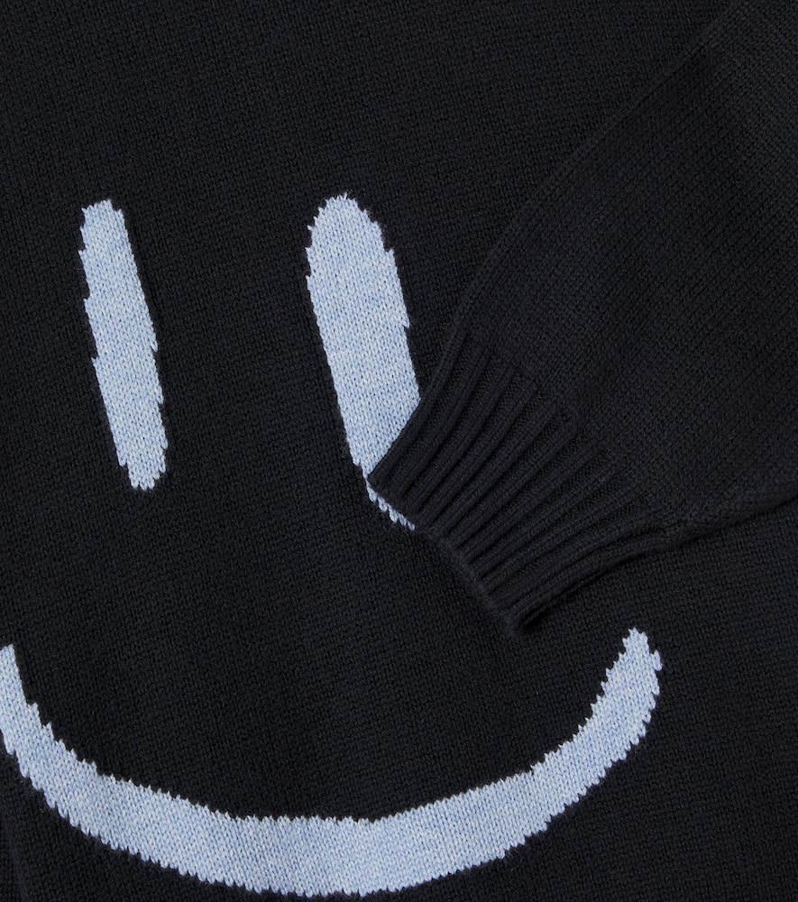 Molo Bello Cotton And Wool Sweater In Black