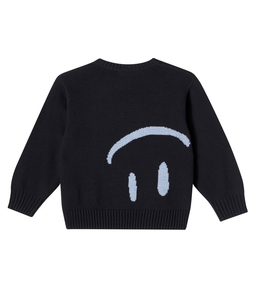 Molo Bello Cotton And Wool Sweater In Black