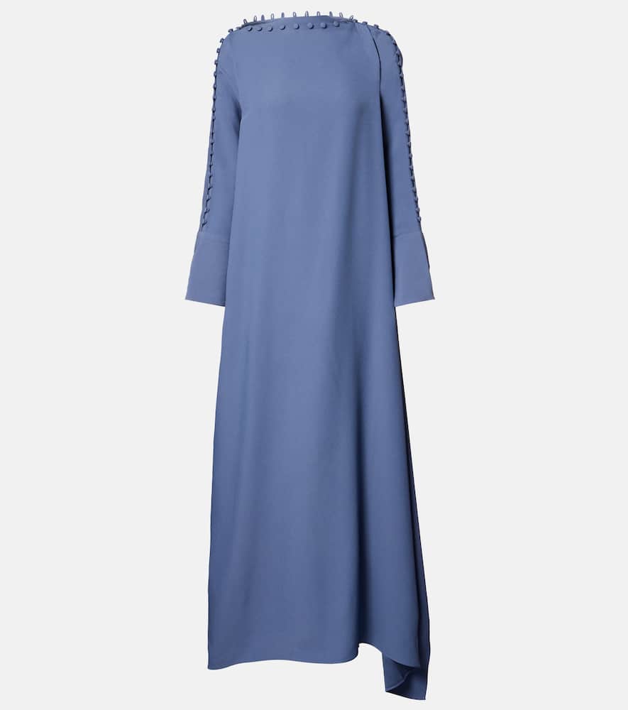 Abito lungo in crÃªpe