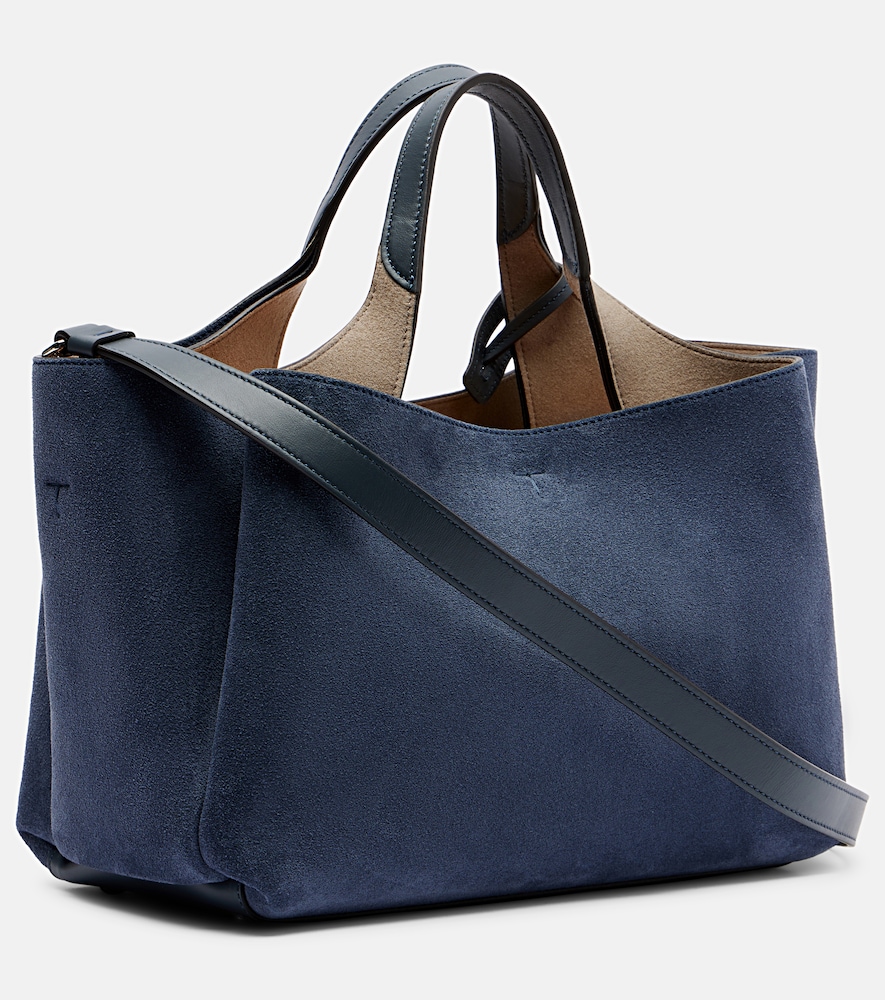  Tod's Tod's Tote Bag Apa Small Aus Veloursleder 