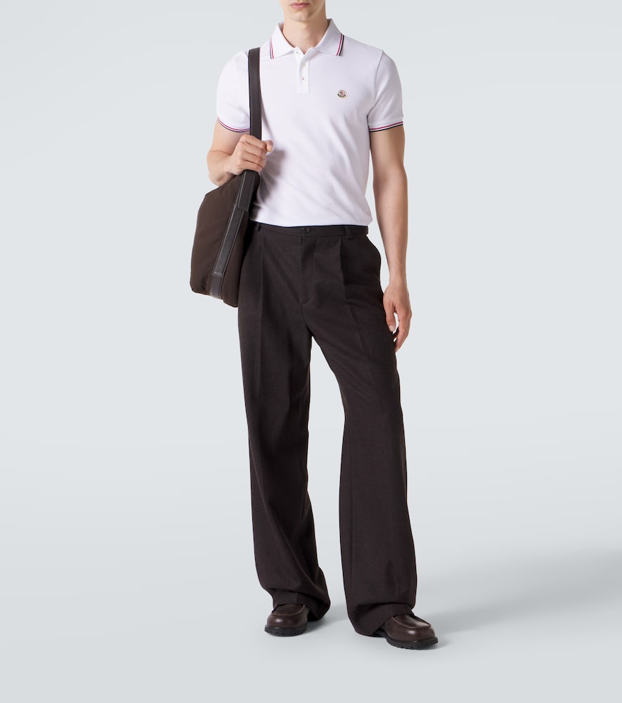  Moncler Moncler Polohemd Permanent Aus Baumwoll-jersey 