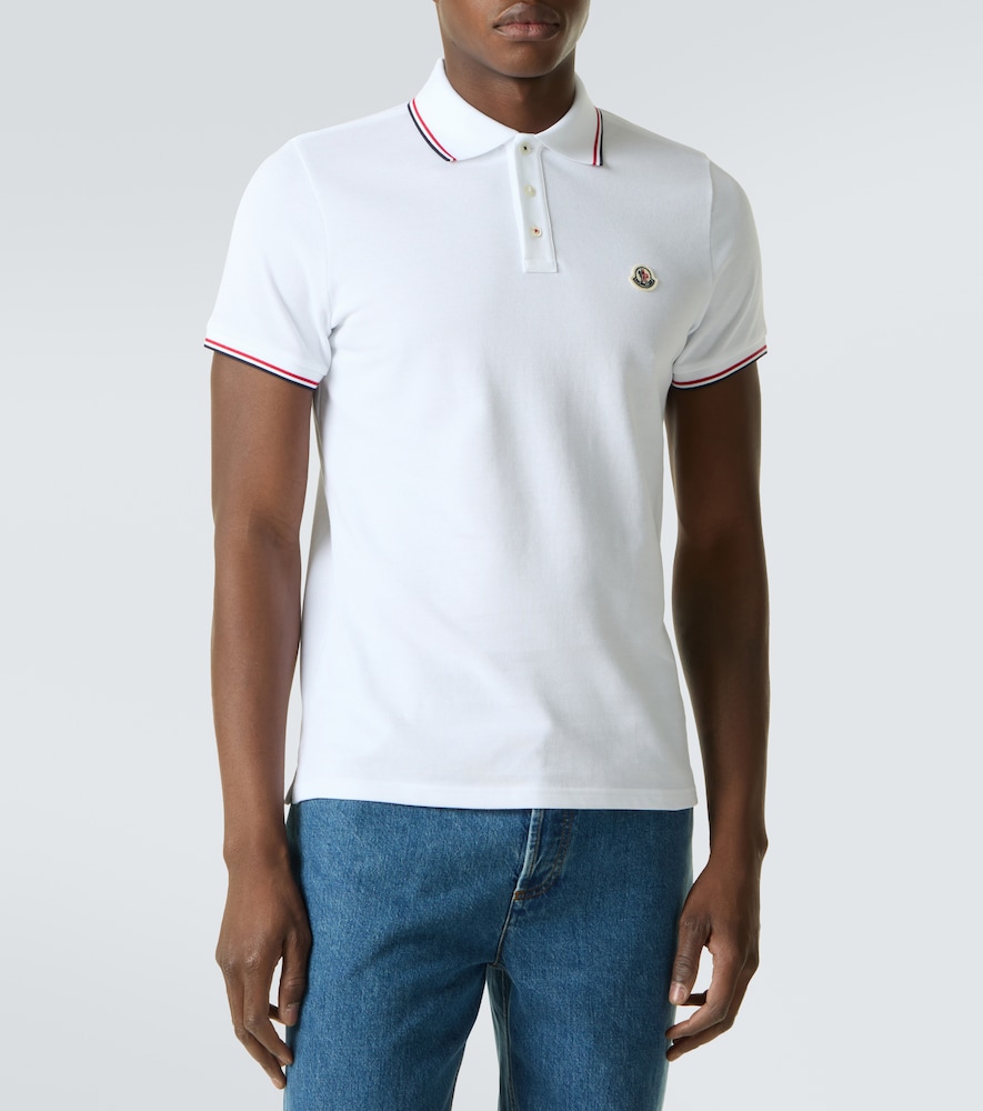  Moncler Moncler Polohemd Permanent Aus Baumwoll-jersey 