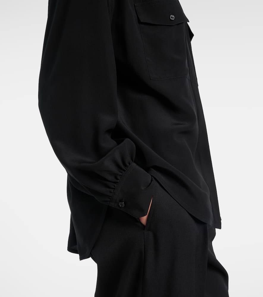 Chloé Silk Shirt In Black